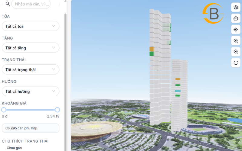  Tư vấn bất động sản trực quan với tính năng 3D/360° BeeLand